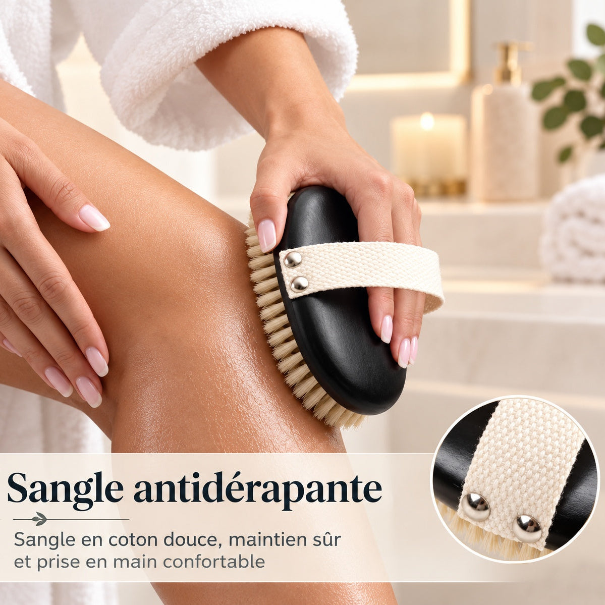 Brosse de Drainage Lymphatique Corps