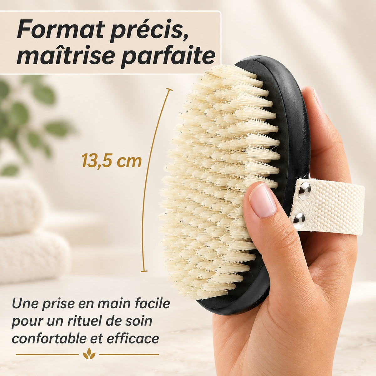 Brosse de Drainage Lymphatique Corps